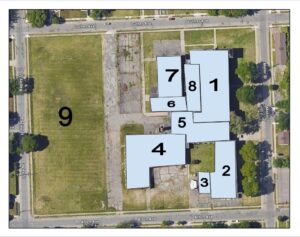 Saturn Institute site plan Pontiac Michigan