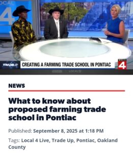 Saturn Institute on WDIV Local 4 Detroit